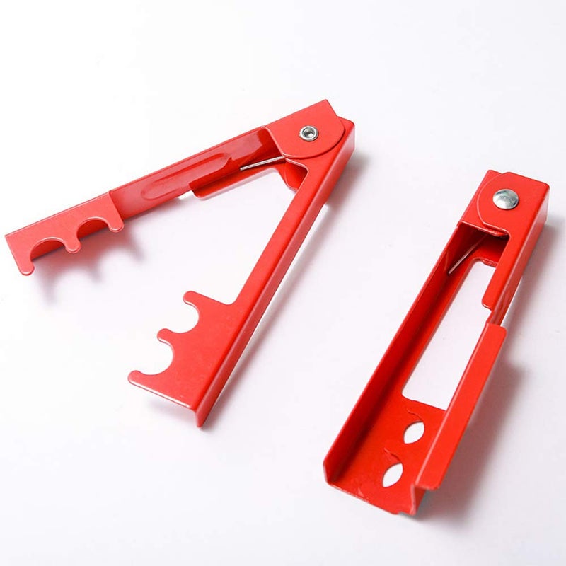 VIMOA Rose Thorn Stripper Thorn Remove Steel Rubber Leaves Stripper for Home-grown Roses or Rose Enthusiasts (Orange) - Image 3